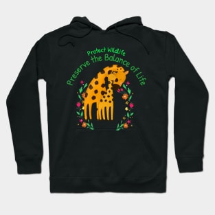 preserve the balance of life Hoodie